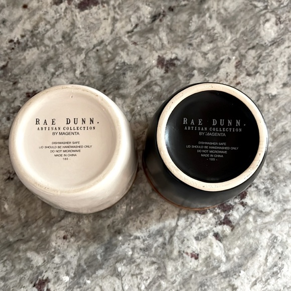 Rae Dunn Salt & Pepper cellars - Picture 3 of 4